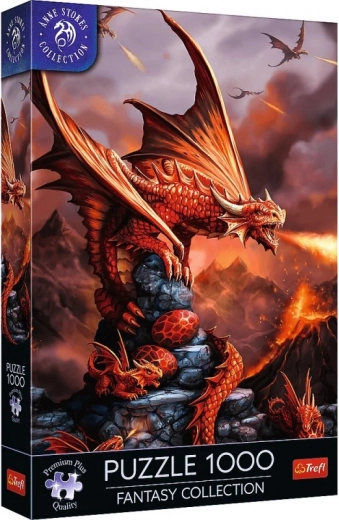 TREFL puslespil Premium Plus fantasy: ilddrage 1000 brikker