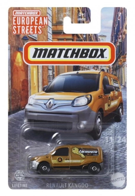 Samling af europæiske modellbiler fra Matchbox