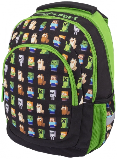 ASTRA Skolerygsæk MINECRAFT