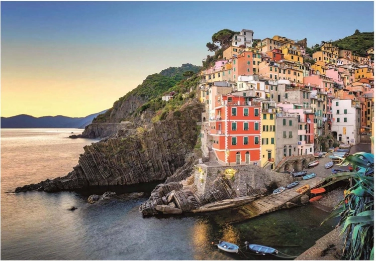 Puslespil Riomaggiore 500 brikker fra Clementoni