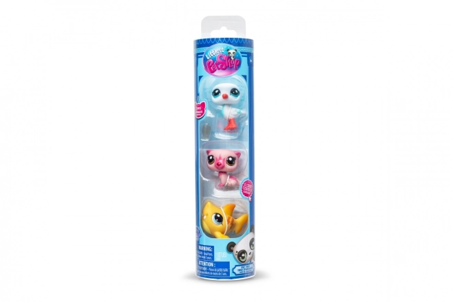 Littlest Pet Shop figurer 3 stykker