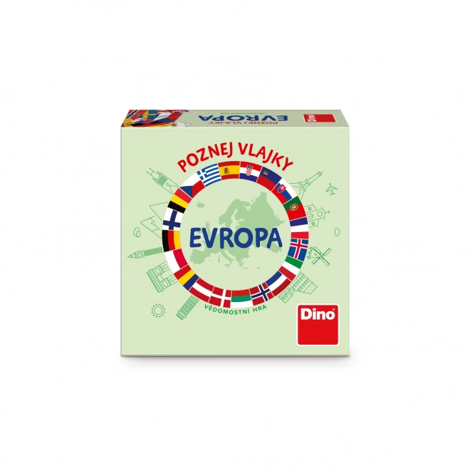 Dino Rejsespil Lær Europas flag at kende