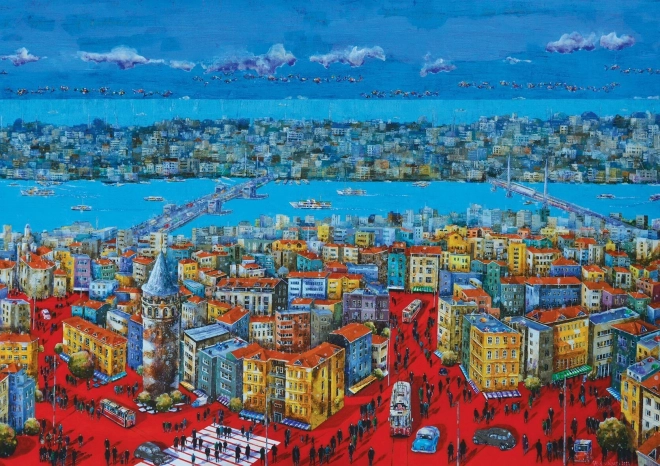 Puslespil Historien om Istanbul 1000 brikker