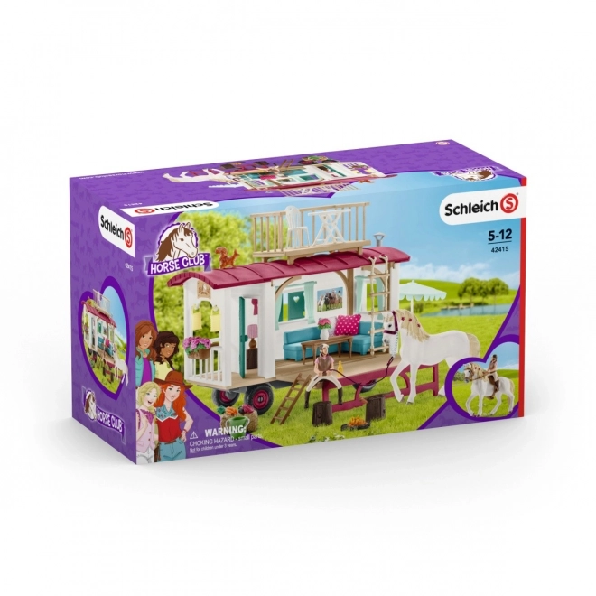 SCHLEICH Horse Club® 42593 Venskabskaravan sæt