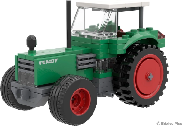 Byggesæt BRIXIES Plus Historisk Traktor Fendt Farmer 105S