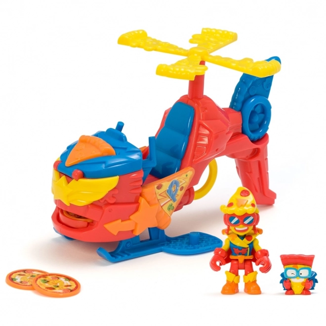 SuperThings Pizzacopter med diskudskyder