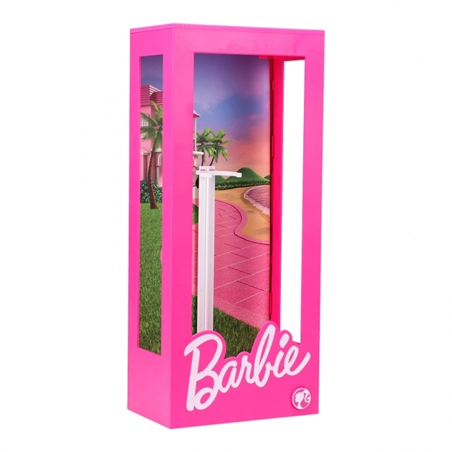 Barbie lysudstillingskabinet til dukker