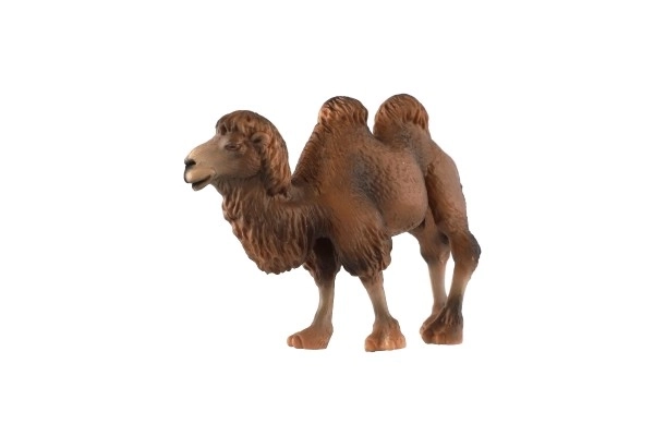 Dobbeltpuklet kamel plastik 12 cm i pose