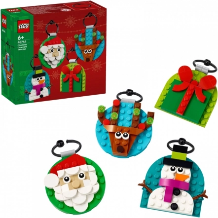 LEGO Iconic kollektion af julepynt