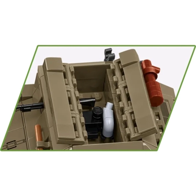 Tankmodel TK-3 til byggesæt, 323 dele