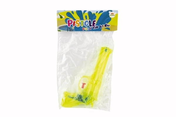 Vandpistol plastik 17cm 3 farver i pose