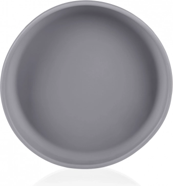 Silikone anti-slip tallerken Dove Grey