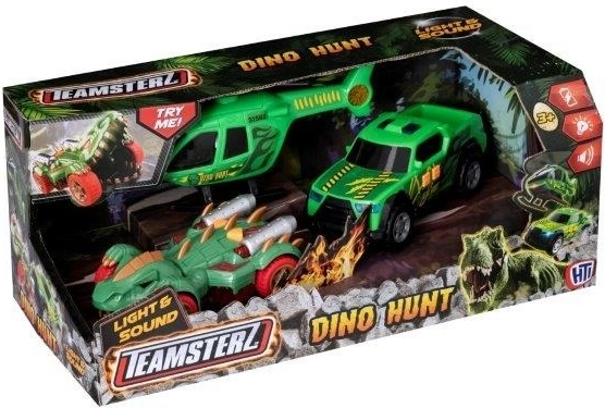 Teamsterz Dinosaurjagt legetøjssæt