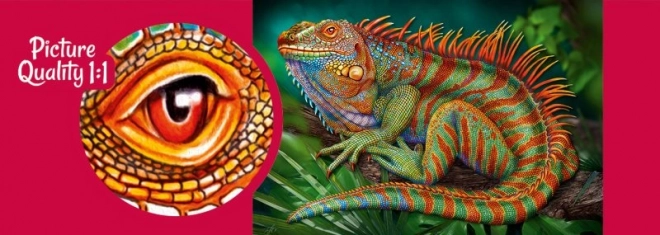 Cherry Pazzi Puzzle Utrolig Leguan 500 Brikker