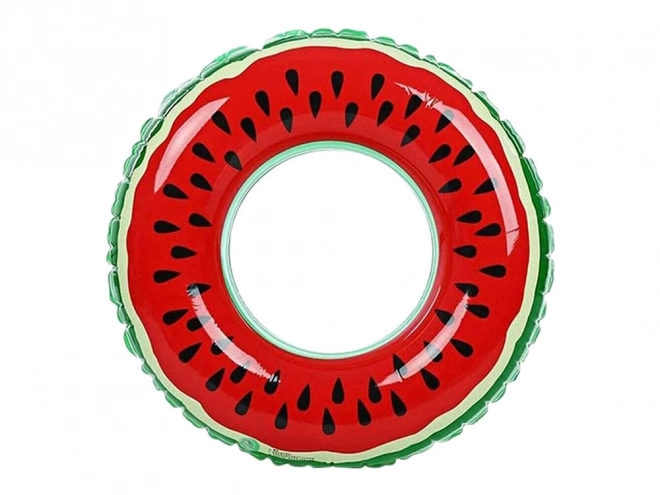 Stor oppustelig vandmelonring 70 cm til børn