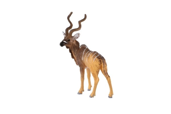 Kudu stor zoo-dekoration plast 14cm i pose