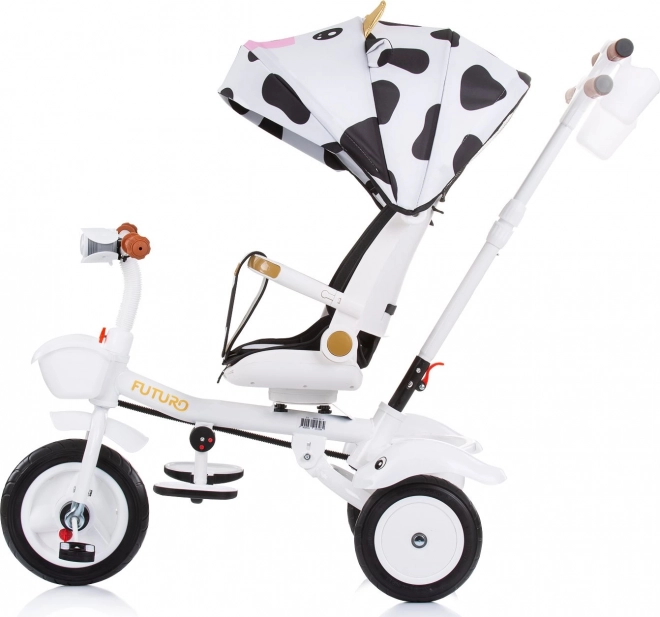 CHIPOLINO Trehjulet cykel med tag Futuro 2i1 Ko