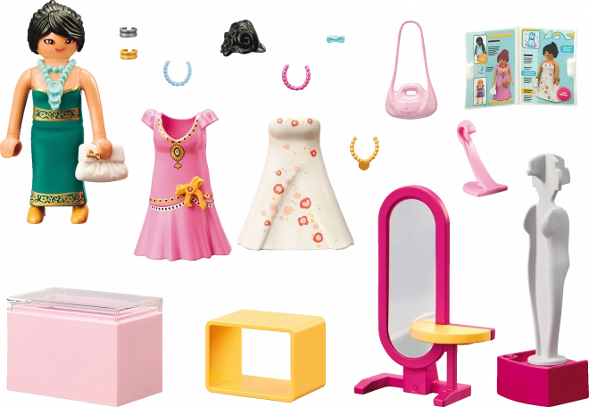 PLAYMOBIL® City Life 70677 Gavesæt Boutique med selskabstøj