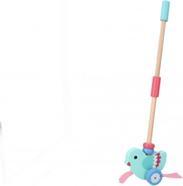 Træfugl til skub fra Adam Toys