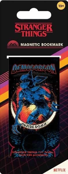 Magnetisk bogmærke Stranger Things Demogorgon Club