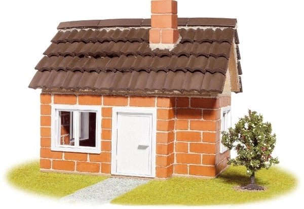 Byggesæt Teifoc Hus Carlos 200 stk i kassen 35x29x8cm