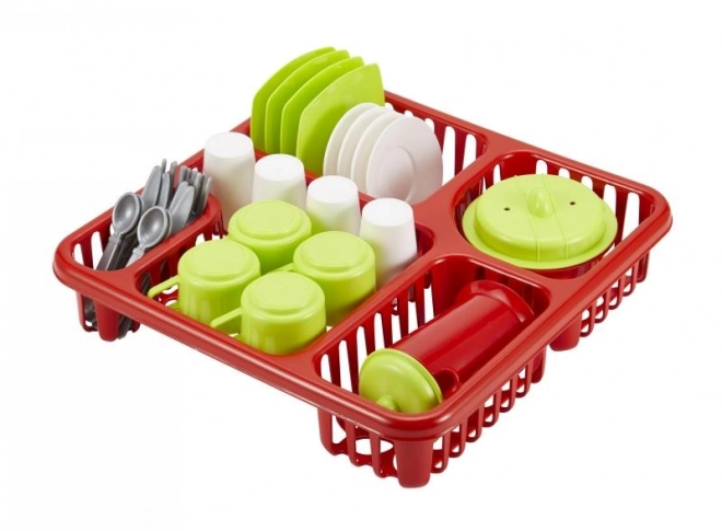 Stor opvaskestativ med service 30 cm
