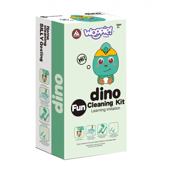 Woopie Interaktiv Dino Støvsuger 3i1 Lys Lyd