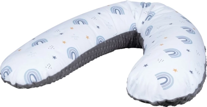 Ammepude BUBABA Regnbue grå