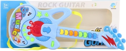 Børneplastguitar på batterier