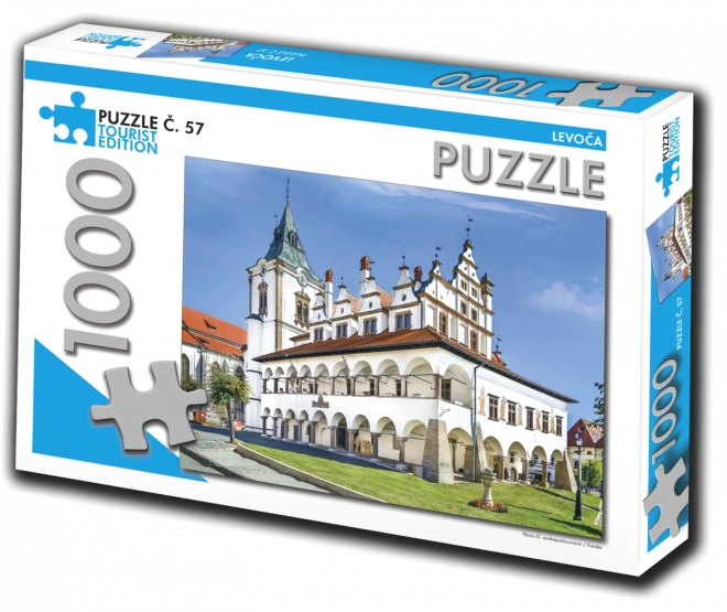 PUZZLE TURISTISK UDGAVE Levoča 1000 brikker