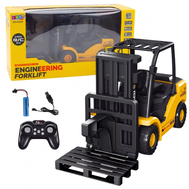 Fjernstyret RC-vogn 2.4GHz gul