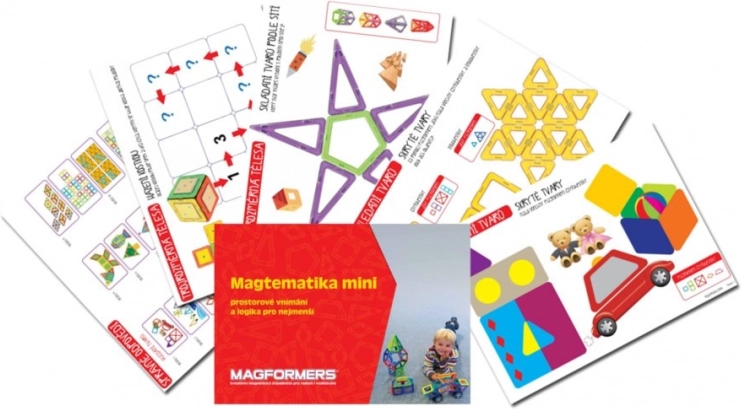 Magformers lærebog Magtematik (tjekkisk)