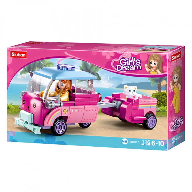 Sluban Girls Dream M38-B0921C Kattevogn