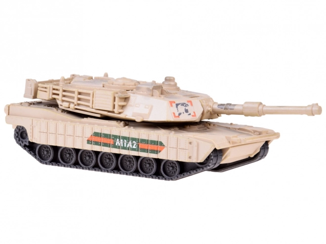 Byggesæt amerikansk tank Abrams M1A2 i skala 1:72