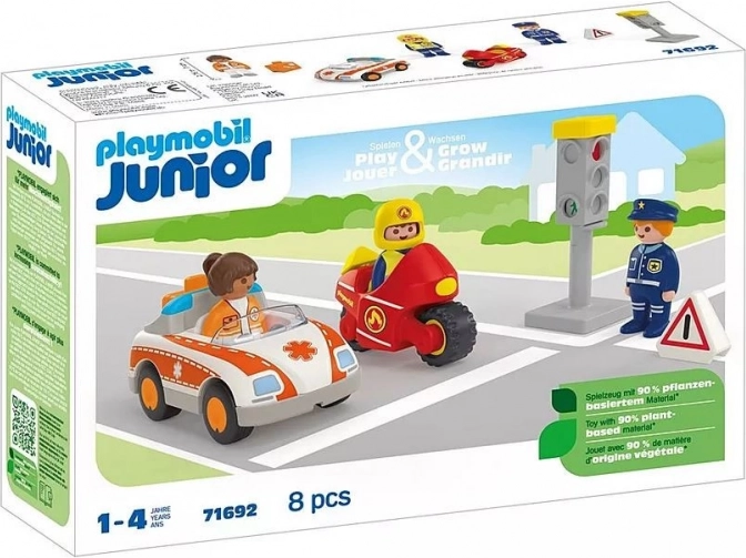 Playmobil Junior hverdagens helte redningssæt