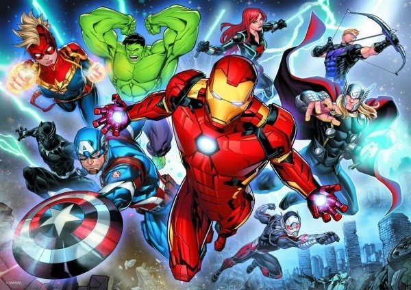 Puzzle Marvel Avengers 200 brikker Trefl
