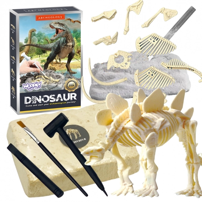 Woopie kreativ legetøj dinosaurus skelet udgravning