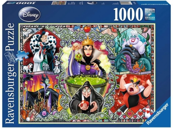 Ravensburger puslespil Disney: Onde kvinder 1000 brikker