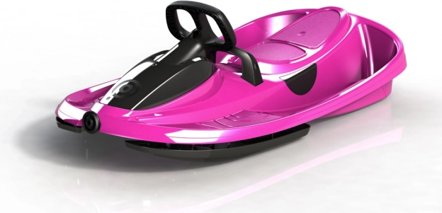 Styrbar kælk Stratos pink