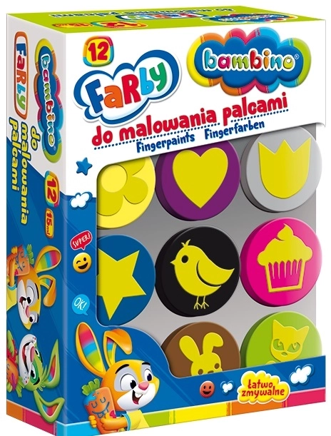 BAMBINO Fingermaling 12 farver