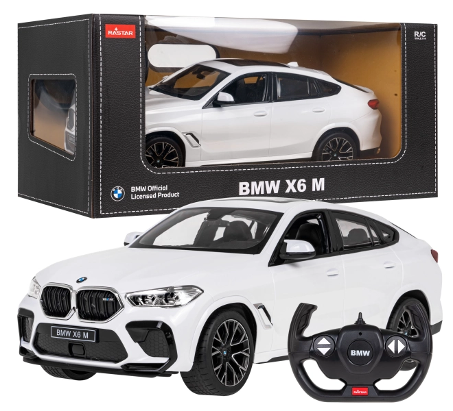 R/C BMW X6 M 1:14 RASTAR – Hvid