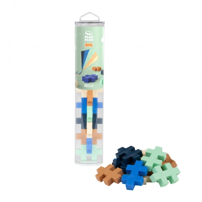 Plus-Plus BIG Breeze sæt 15 stk Tube