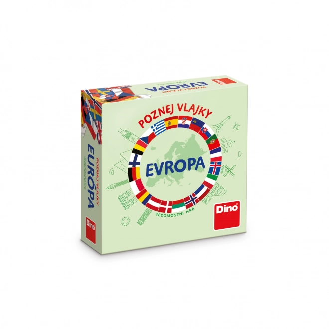 Dino Rejsespil Lær Europas flag at kende