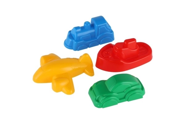 Forme Sandkager til sand 4 stk plast transportmidler i nettet 12m+