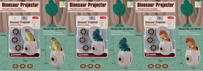 Projektor med Dinosaur Grøn