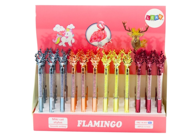 Pero Hjort Pen Diamanter Blå Sort Nib 0,7 mm Mix