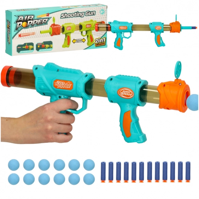 Pistol med skumkugler