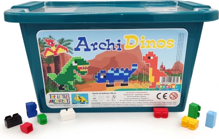 750 dele til store og fantasifulde byggerier