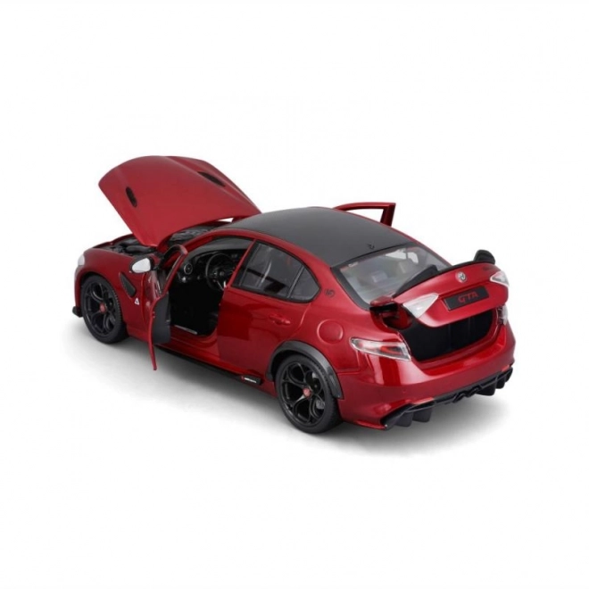 Bburago 1:18 Plus - Alfa Romeo Giulia GTAm - Met Rød