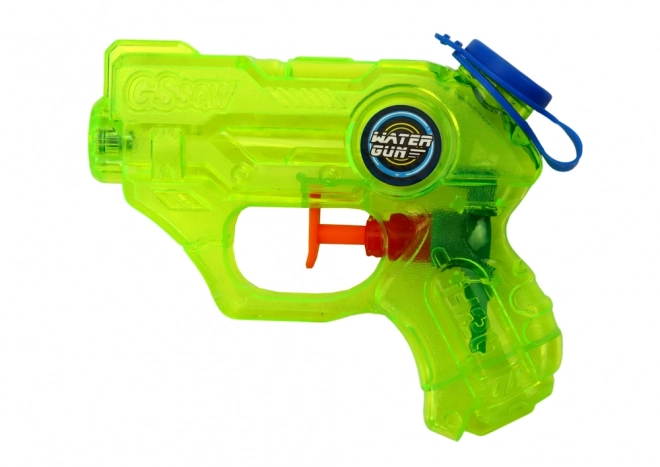 Mini vandpistol grøn-blå med rækkevidde 7-8 m
